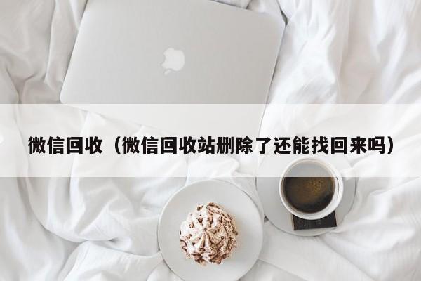 微信回收（微信回收站删除了还能找回来吗）